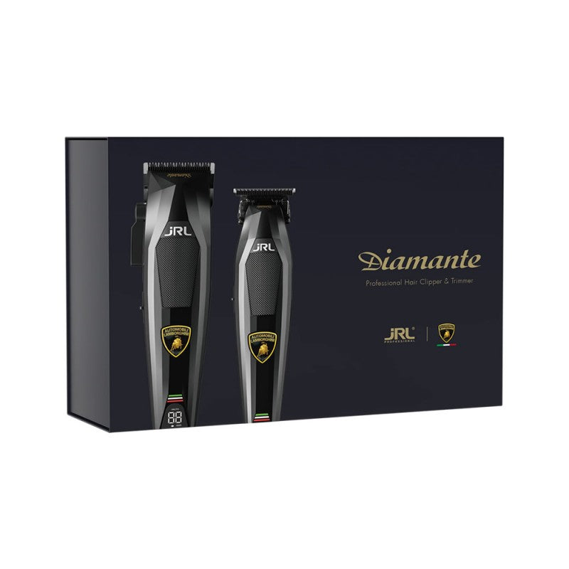 JRL X LAMBORGHINI DIAMANTE CLIPPER & TRIMMER KIT (BLACK)